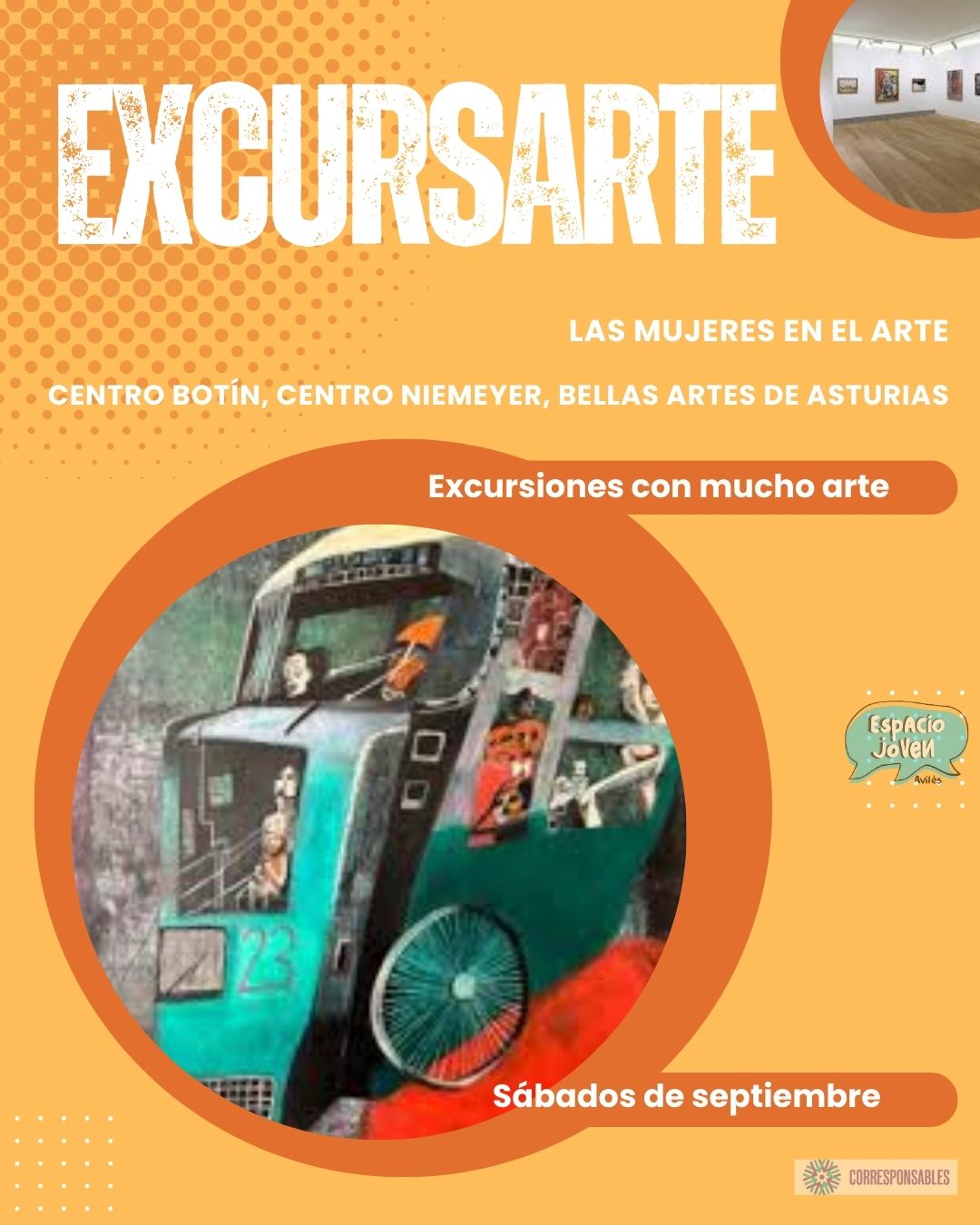 Visitas guiadas al Centro Botín, al Museo de Bellas Artes de Asturias y al Centro Niemeyer